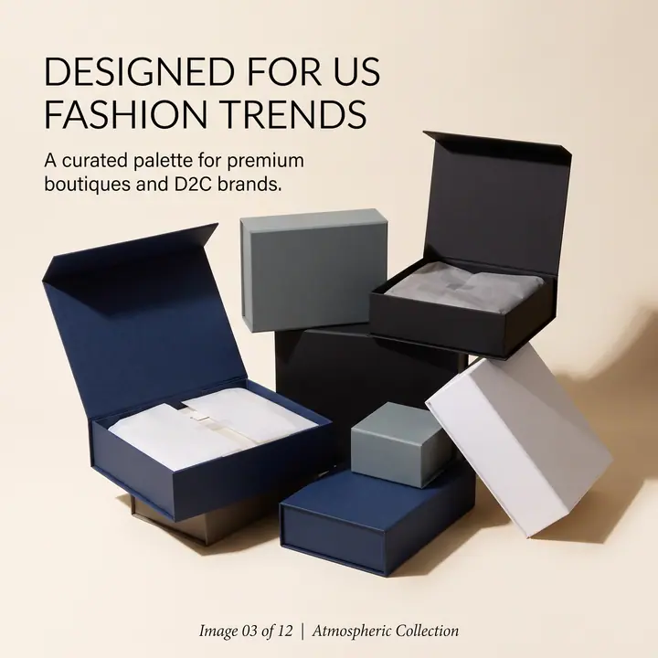 Collapsible Apparel Packaging Box – view 4