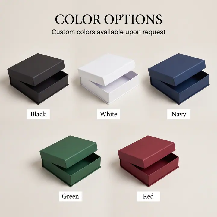 Embossed Rigid Box Office Accessory Set Recycled Material