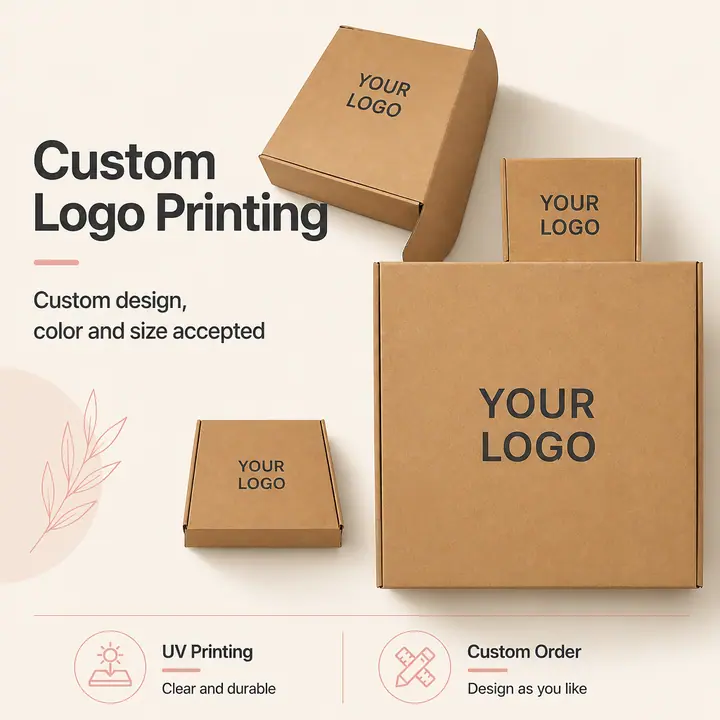 Double Corrugated Hijab Packaging Box Eco-friendly Recycled Materials – view 5