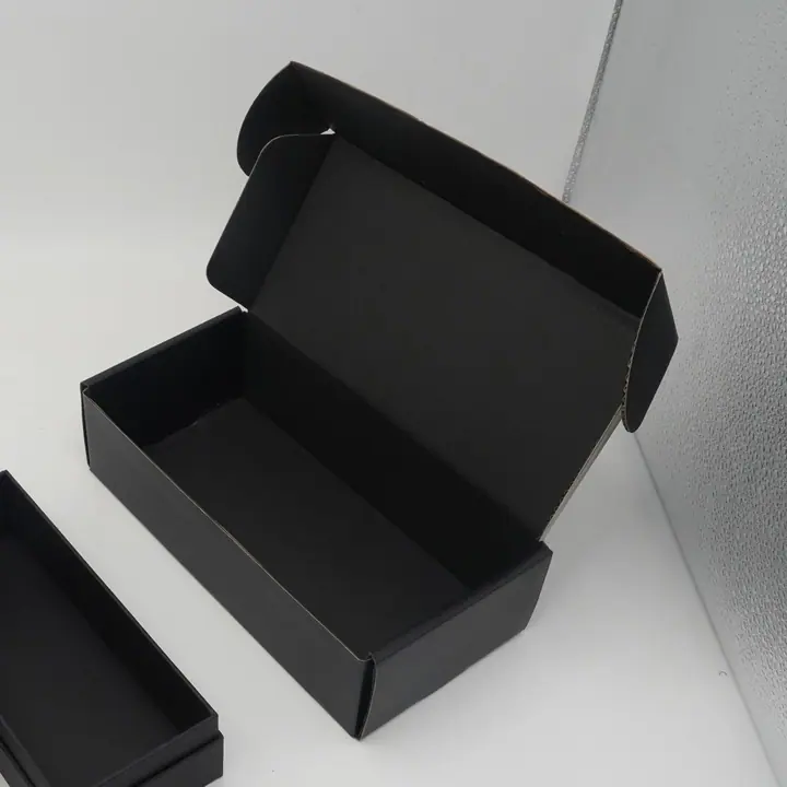 Hard Black Corrugated Paper