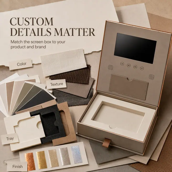LCD Screen Video Display Packaging Box – view 5