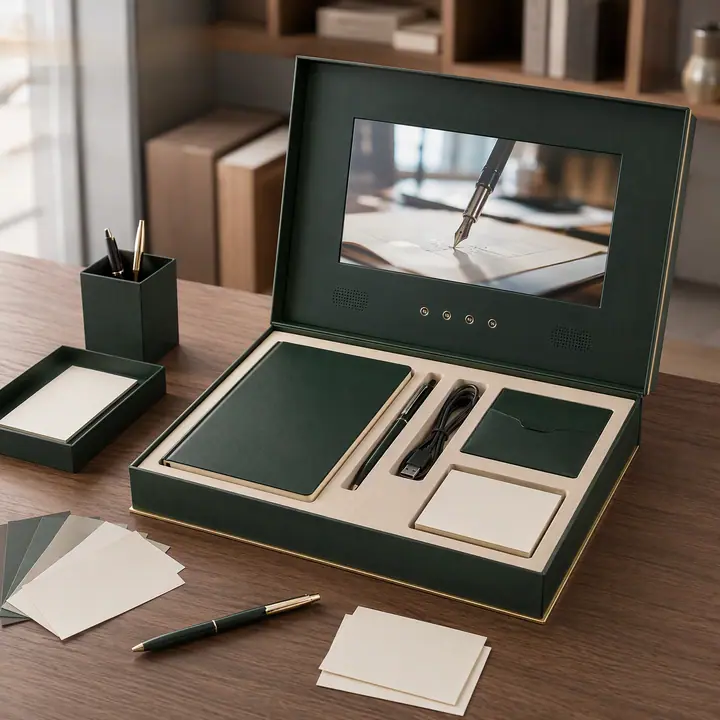 LCD Video Packaging Box