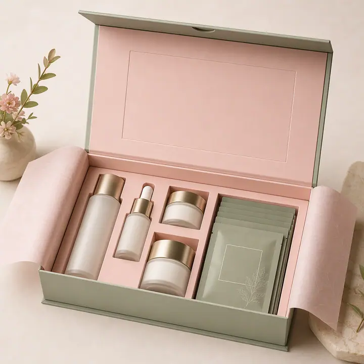 Magnetic Cosmetic Gift Paper Box