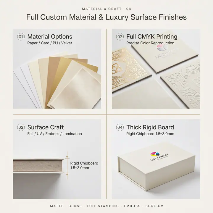 Magnetic Paper Packaging Box Collection – view 2