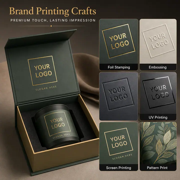 Magnetic Paperboard Box Recycled Materials Matt Lamination Embossing – view 4