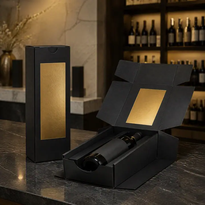 Matte Black Folding Carton