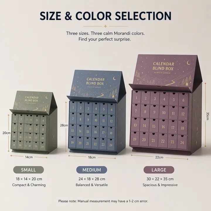 Portable Travel Souvenir Calendar Box Matt Lamination Embossing – view 5