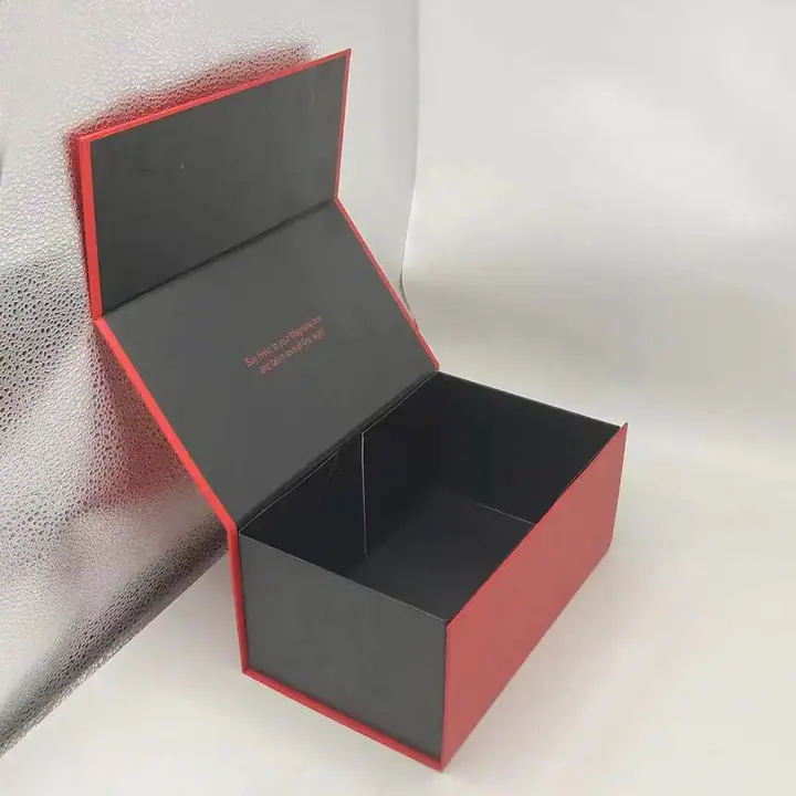Small Folding Magnet Cosmetic Gift Boxes Rigid Box – view 4