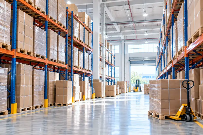 Finished goods warehouse